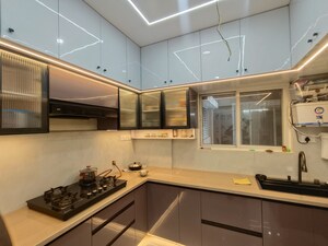 Kitchen in 3 BHK Apartment at Raheja Vistas, Nacharam – for Rent