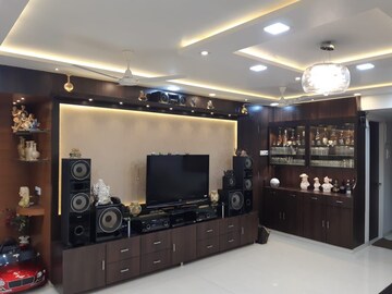 Living Room in 5 BHK Apartment at Satyam Imperial Heights, Ghansoli – for Rent