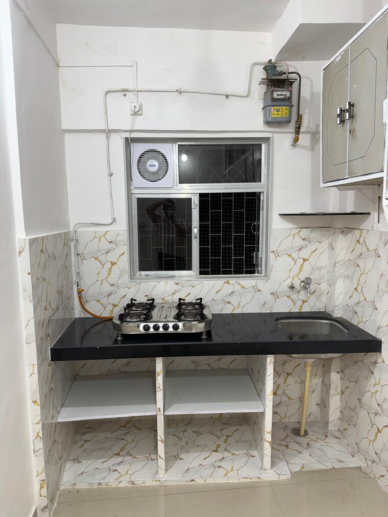 Kitchen, shalom-chs 1 Bedroom 400 Sq.Ft. Apartment In Jogeshwari West Mumbai 9565471
