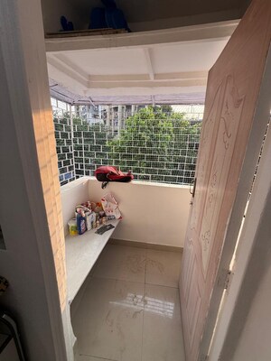 Balcony in 1 BHK Apartment at Shalom CHS, Jogeshwari West – for Rent