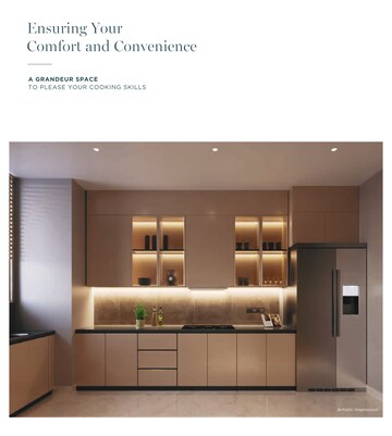 Kitchen in 1 BHK Apartment at Infinity Icon, Talegaon – for Sale