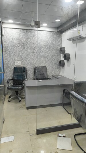 Bathroom in  Office Space at Unique Prime, Mansarovar – for Rent