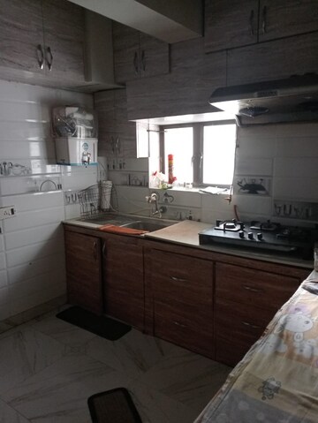 Kitchen in 3 BHK Apartment at Diamond City South, Tollygunge – for Rent