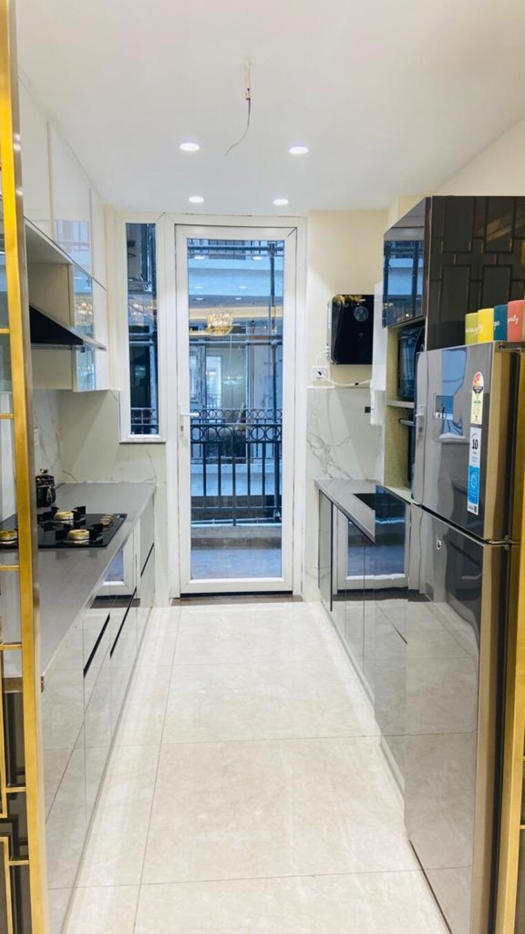 Kitchen, roseate-homes 3 Bedroom 1780 Sq.Ft. Apartment In Ghazipur Zirakpur 9565598