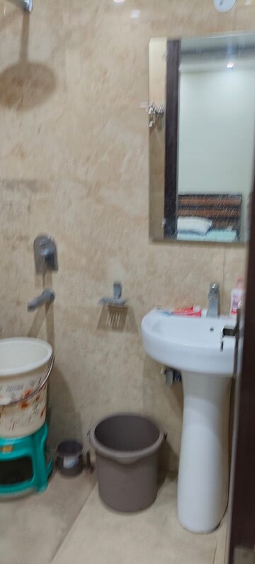 Bathroom in 2 BHK Builder Floor at Kalkaji – for Rent
