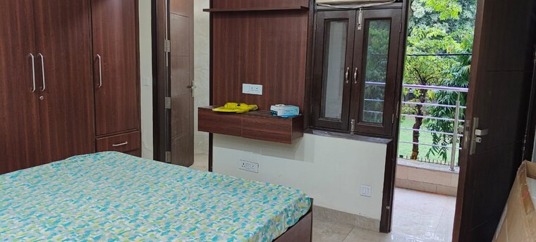 Bedroom, kalkaji 2 Bedroom 100 Sq.Yd. Builder Floor In Kalkaji Delhi 9565686