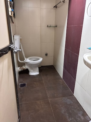 Bathroom in 1 BHK Apartment at Hiranandani Estate Villa Carino, Thane West – for Rent