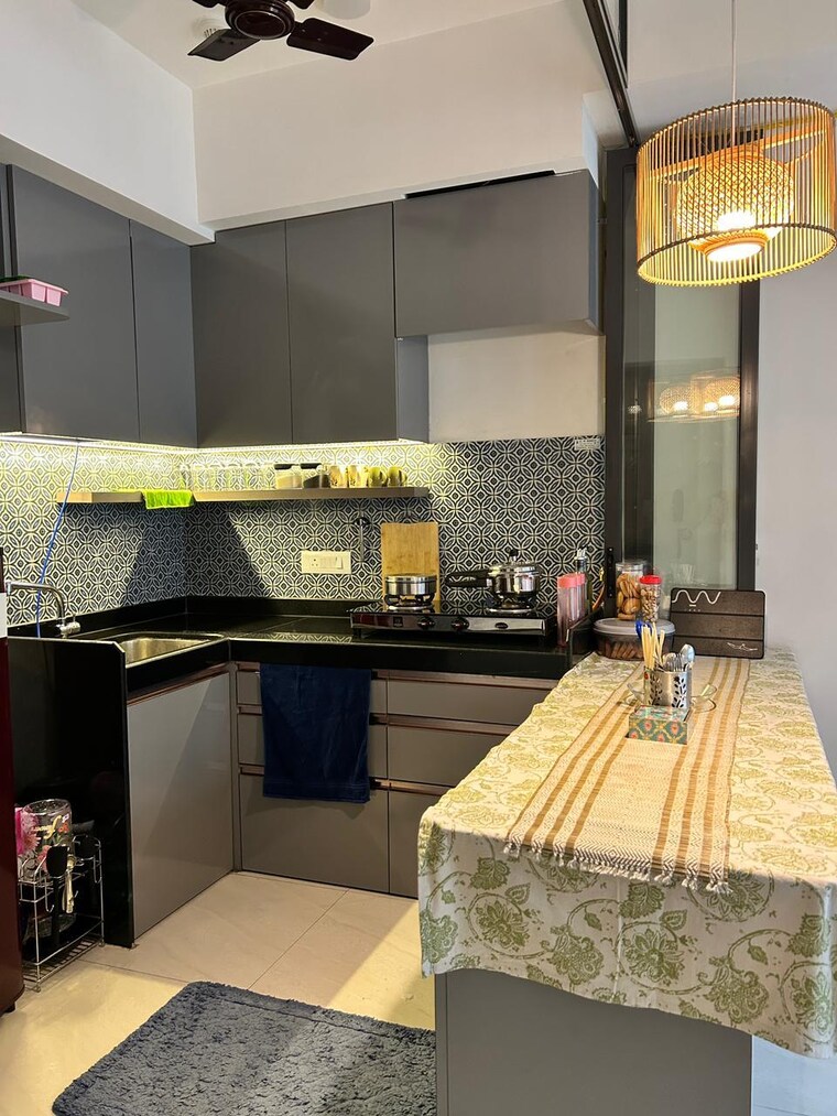 Kitchen, lodha-crown-quality-homes 1 Bedroom 317 Sq.Ft. Apartment In Majiwada Thane 9565660