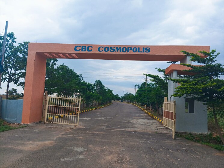 Exterior View, cbc-cosmopolis  220 Sq.Yd. Plot In Mirkhanpet Hyderabad 9565638