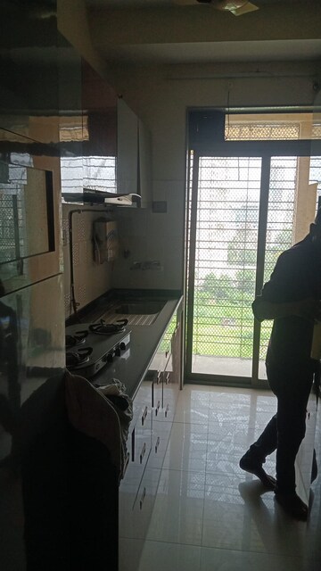 Kitchen in 1 BHK Apartment at Hiranandani Estate, Ghodbunder Road – for Rent