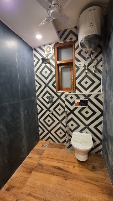 Bathroom in 3 BHK Builder Floor at Saket – for Rent