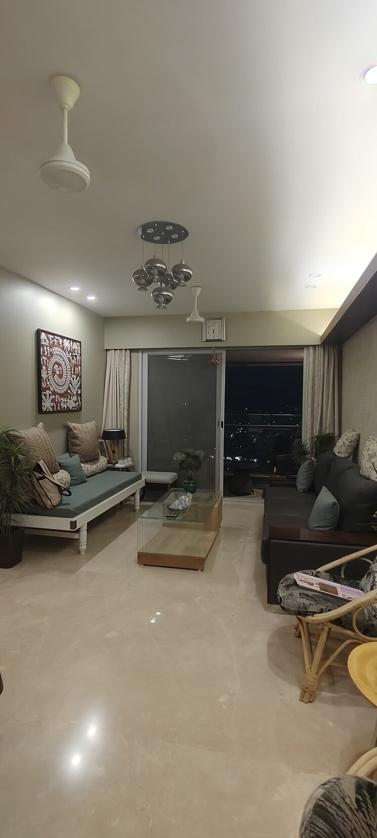 Living Room, db-woods 3 Bedroom 1500 Sq.Ft. Apartment In Goregaon East Mumbai 9565684