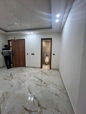 Bathroom in 3 BHK Builder Floor at Chattarpur – for Rent
