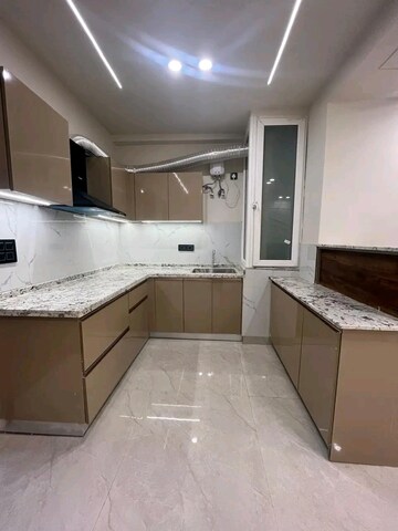 Kitchen in 3 BHK Builder Floor at Chattarpur – for Rent