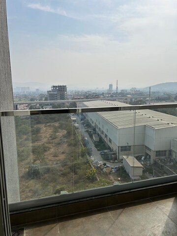 Balcony in 1 BHK Apartment at Vilas Javdekar Yashone Eternitee, Hinjewadi – for Rent