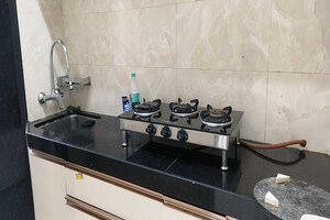 Kitchen in 1 RK Apartment at Mayfair The View, Vikhroli West – for Rent
