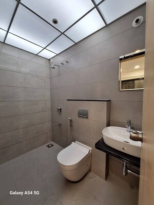 Bathroom in 2.5 BHK Apartment at Rama Metro Life Maxima Residences, Tathawade – for Rent