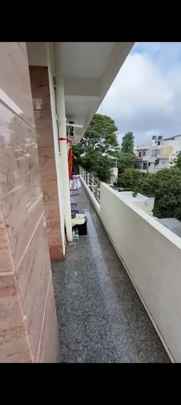 Balcony in 3 BHK Apartment at MC Castle, Indiranagar – for Rent