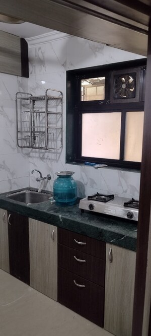 Kitchen in 1 BHK Apartment at Bandra West – for Rent