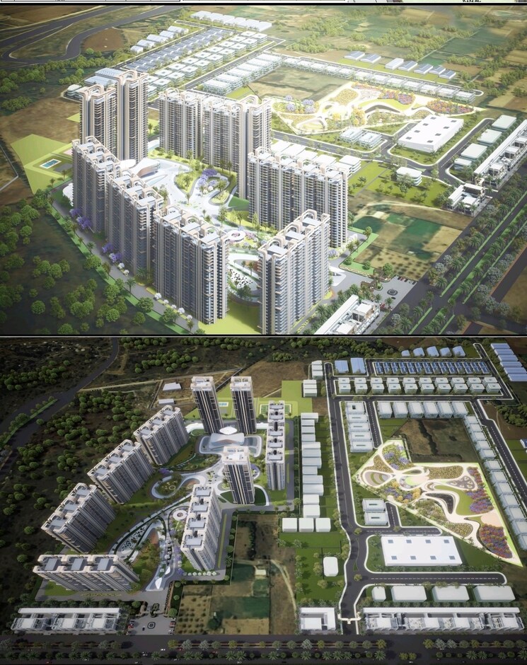 Exterior View, m3m-gic 3 Bedroom 1909 Sq.Ft. Apartment In Manesar Sector 9 Gurgaon 9565910