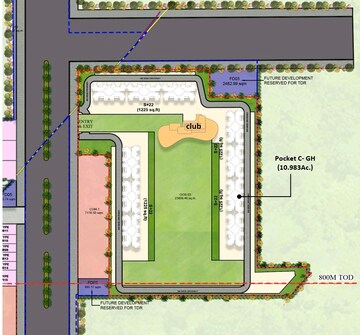 Master Plan in 3 BHK Apartment at M3M GIC, Manesar Sector 9 – for Sale