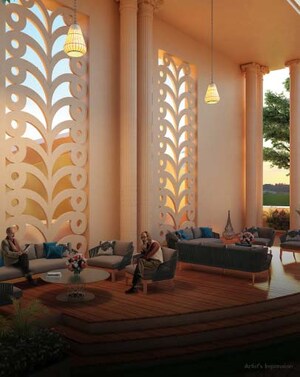 Living Room in 2 BHK Apartment at Paradise Sai World Legend, Kalyan West – for Sale