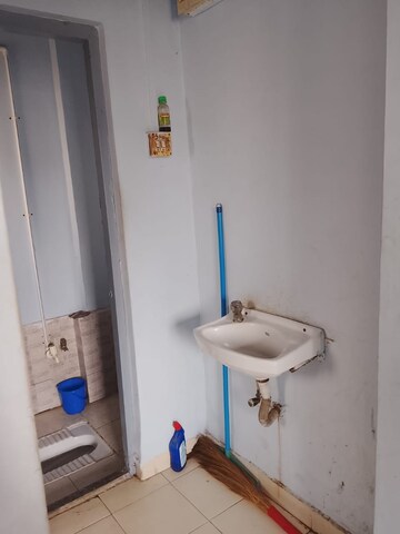 Bathroom in 1 BHK Apartment at Unnati CHS, Ulwe – for Rent
