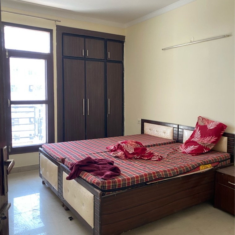 Bedroom, maya-garden-city 3 Bedroom 1530 Sq.Ft. Apartment In Nagla Road Zirakpur 9565958