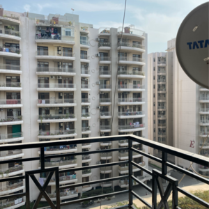 3 BHK Apartment – Exterior View View at Maya Garden City, Nagla Road - for Rent