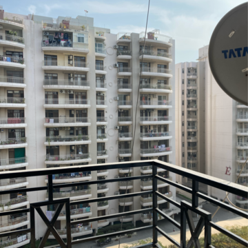 3 BHK Apartment – Exterior View View at Maya Garden City, Nagla Road - for Rent