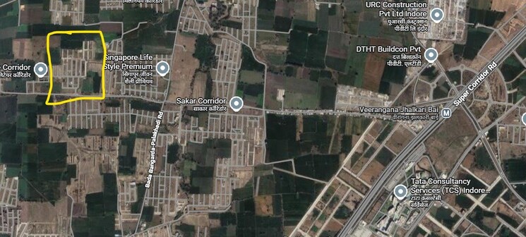 Exterior View, super corridor  900 Sq.Ft. Plot In Super Corridor Indore 9534984