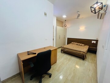 Master Bedroom in 1 BHK Apartment at Freedom Fighters Enclave – for Rent