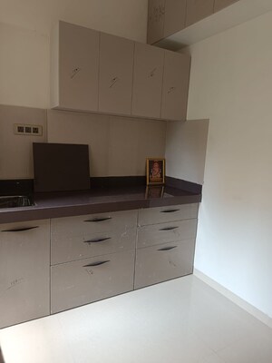 Kitchen in 3 BHK Apartment at Je And Vee Om Trimurti, Malad East – for Rent