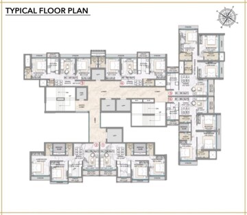 Floor Plan in 2 BHK Apartment at Shree Avneesh Imperium, Mulund East – for Sale