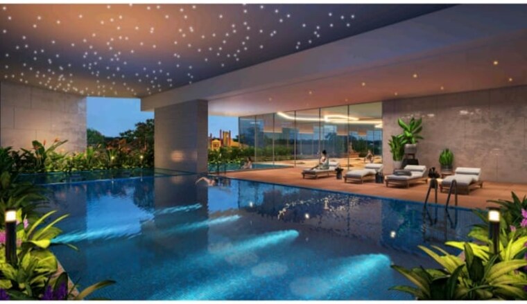 Swimming Pool, shree-avneesh-imperium 2 Bedroom 613 Sq.Ft. Apartment In Mulund East Mumbai 9566023