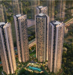 3 BHK Apartment For Sale in Raymond Realty Phase II, Pokhran Road No Two