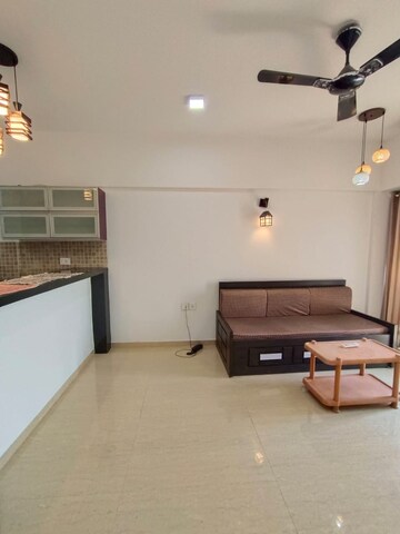 Living Room in 1 BHK Apartment at Lodha Belmondo, Gahunje – for Rent