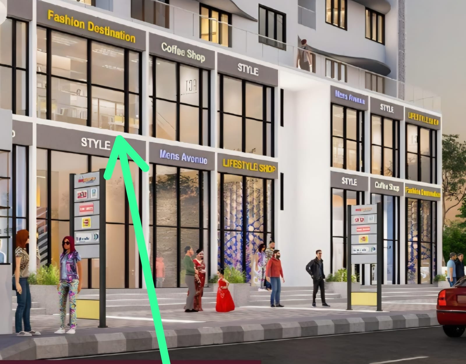 Retail Shop For Sale in 45 Shashwat Heights