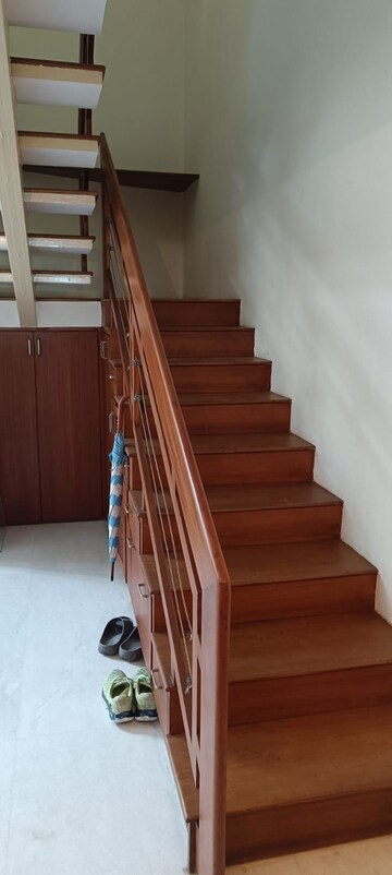 Staircase in 3 BHK Apartment at Indraprastha Anirudha, Indiranagar – for Rent
