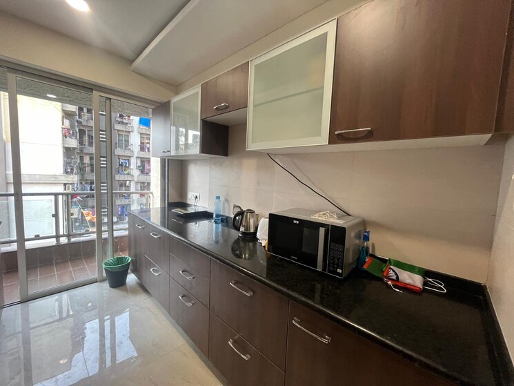 Kitchen, krishna-kalina-market 3 Bedroom 1200 Sq.Ft. Apartment In Santacruz East Mumbai 9566066