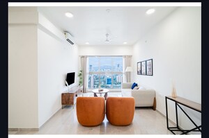 Living Room in 4 BHK Apartment at Rajesh Raj Infinia, Malad West – for Sale