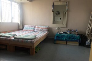 Bedroom in 1 BHK Apartment at Lok Gaurav Society, Vikhroli West – for Rent