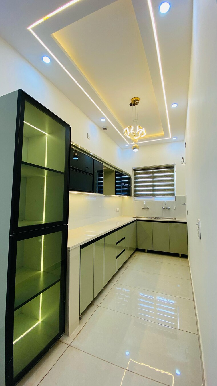 Kitchen, kharar mohali road 2 Bedroom 990 Sq.Ft. Builder Floor In Kharar Mohali Road Kharar 9566189
