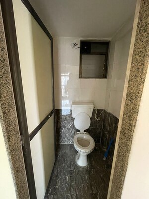 Bathroom in 1 BHK Apartment at AK Orion, Taloja – for Rent