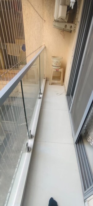 Balcony in 1 BHK Apartment at Samrin Heritage, Panch Pakhadi – for Rent