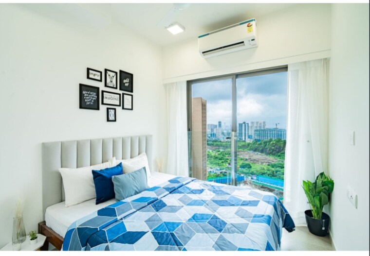 Bedroom, kanakia-silicon-valley 2 Bedroom 613 Sq.Ft. Apartment In Powai Mumbai 9566292
