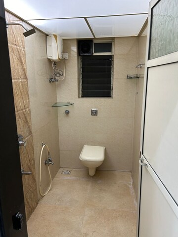 Bathroom in 1 BHK Apartment at Sarovar Darshan, Panch Pakhadi – for Rent