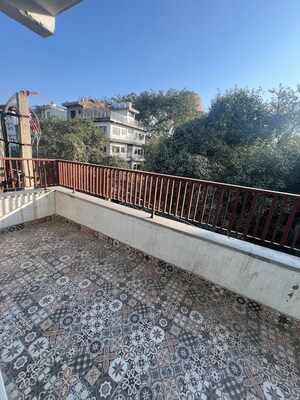 Balcony in 4 BHK Apartment at K World Royal Court, Sector 39 – for Rent