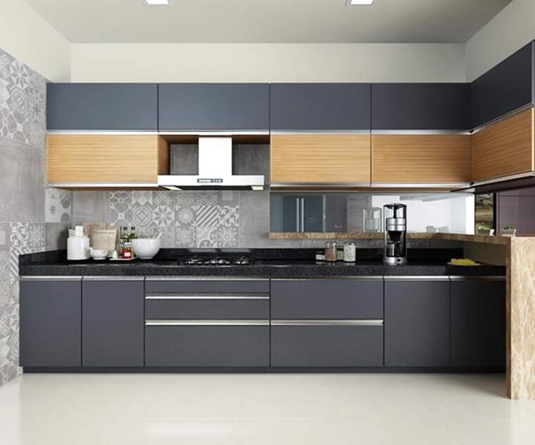 Kitchen, paras-tierea 3 Bedroom 1900 Sq.Ft. Apartment In Sector 137 Noida 9566589
