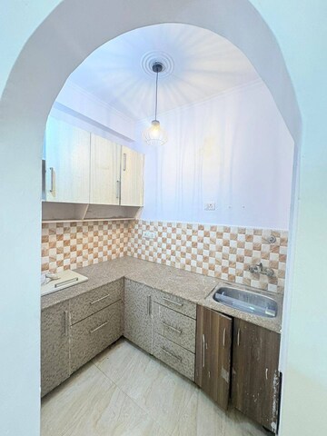 Kitchen in 1 BHK Builder Floor at Saket – for Rent